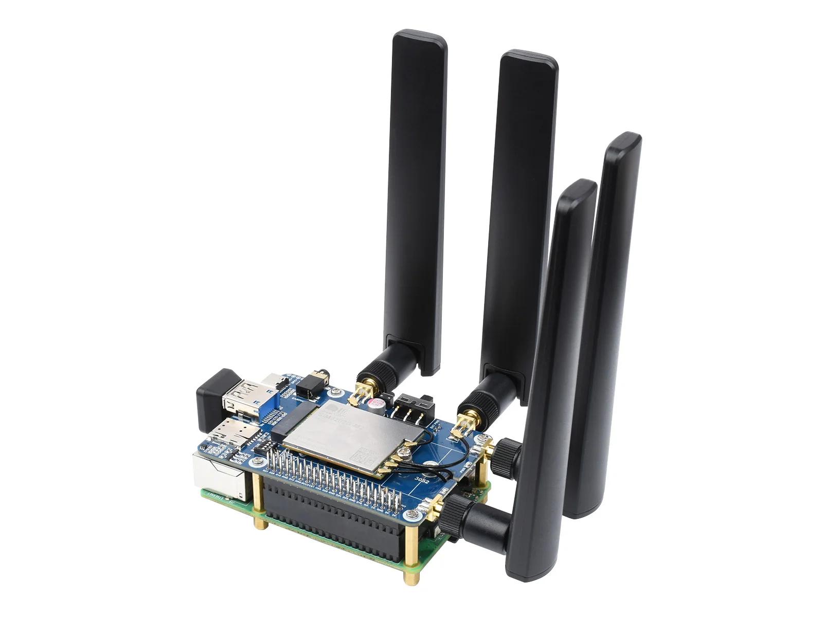 SIM8202G-M2  ̿ 5G HAT (B), 5G, 4G, 3G, 巡 X55,  ׳ 5G NSA, Ƽ 
